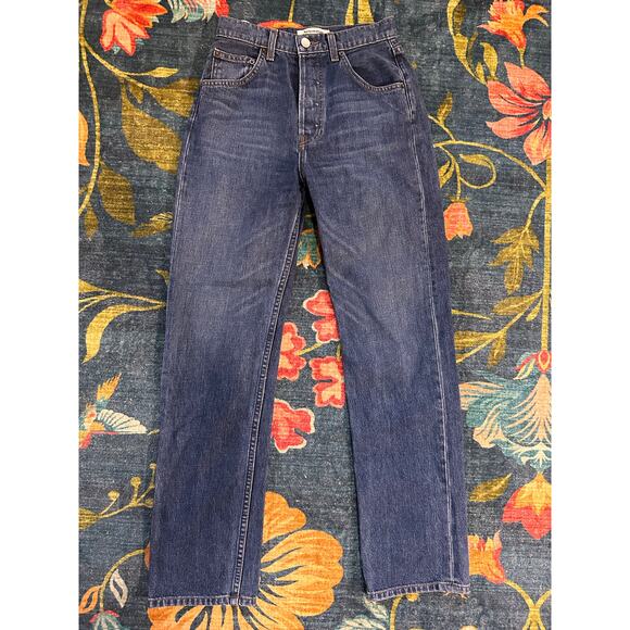 Reformation Cynthia High Relaxed Straight Leg Jeans Size 0 - Picture 6 of 11